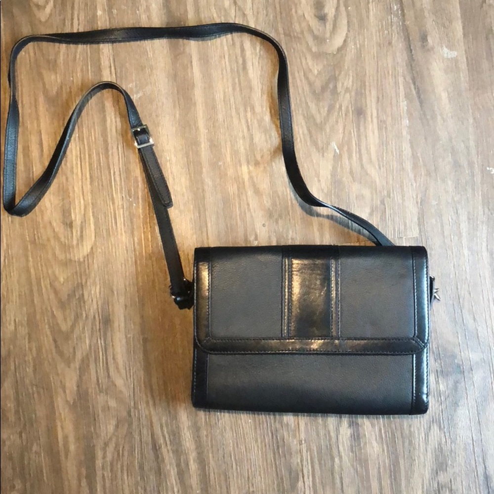 Levenger leather bag